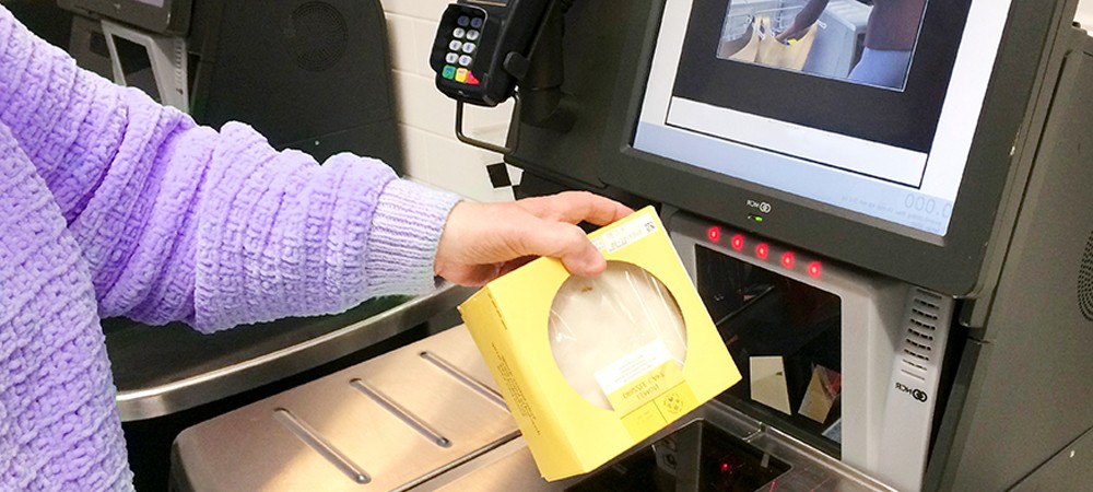 Theft at the self-checkout - ST 2 Theft at the self-checkout - Security Tags